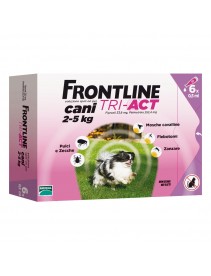 Frontline Tri-Act Spot-On Cani 2-5Kg 6 Pipette da 0,5ml