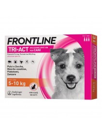 Frontline Tri-Act Soluzione Spot-On Cani 5-10 kg 3 Pipette da 1ml