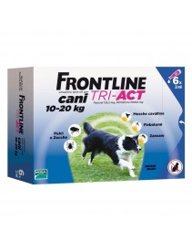 Frontline Tri-Act 6 Pipette 2ml cani da 10-20kg 