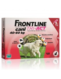 Frontline Tri-Act Antiparassitario Cani 40-60 Kg 3 Pipette