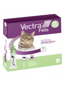 Vectra Felis Soluzione antiparassitaria Spot-on per gatti 3 pipette