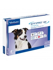 Effipro Spot-On Soluzione Cani Da 10 A 20kg 4 Pipette 1,34ml 134mg