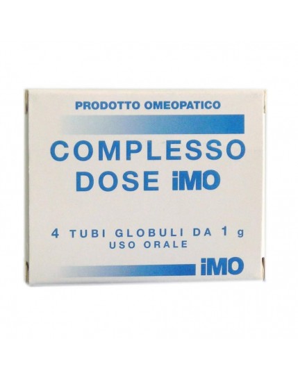 Imo Complesso 4 tubi Dose Globuli Monodose