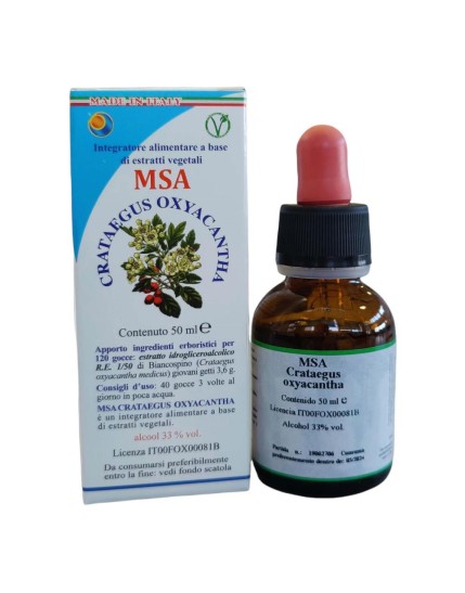 MSA CRATAEGUS OXYACA 50ML