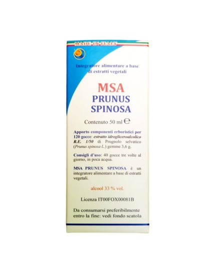 MSA PRUNUS SPINOSA 50ML