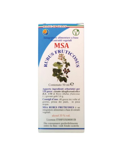 MSA RUBUS FRUCTICOSU 50ML