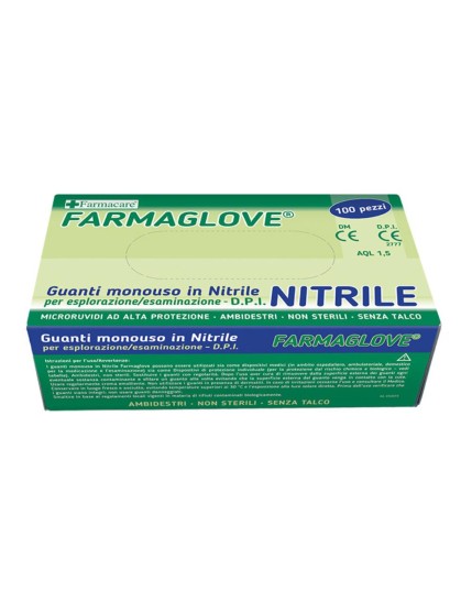 Guanto Nitrile 100pz Gr