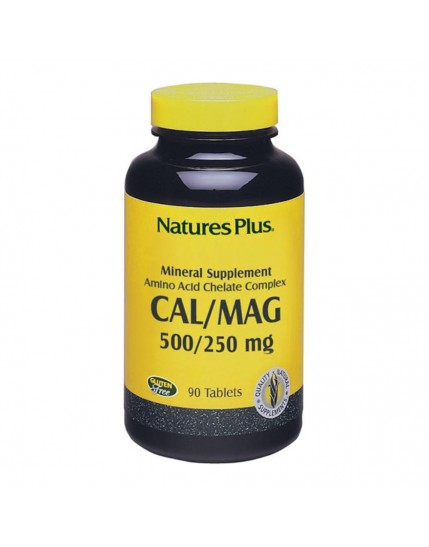 Natures Plus CAalcio Magnesio 500-250mg