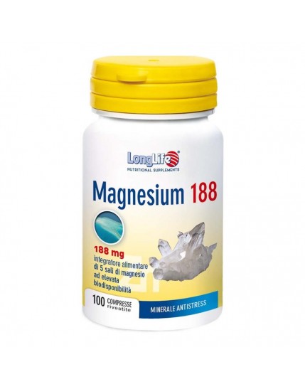 Longlife Magnesium 188mg 100 Compresse