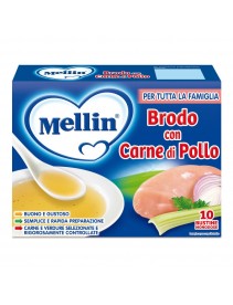 Mellin Brodo Pollo 10bustx5g