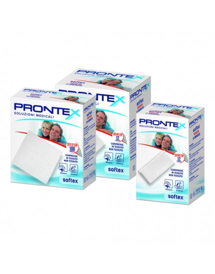 Prontex Softex Garza in tessuto non tessuto 10x10cm 100 pezzi