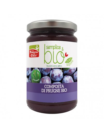 Composta Prugne 320g Sempl&bio