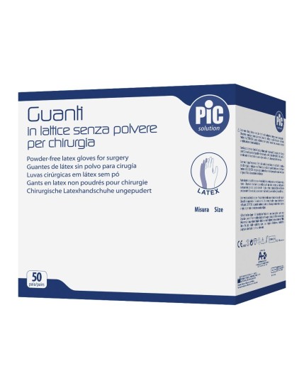 Guanto Pic Powder Free Chirurgico in Lattice Senza Polvere Misura 6,5