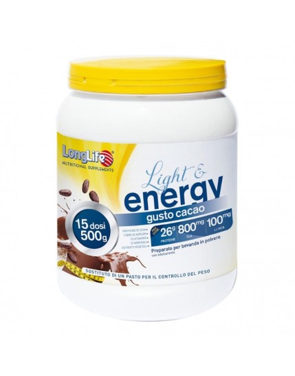 LongLife Light & energy gusto cacao 500g