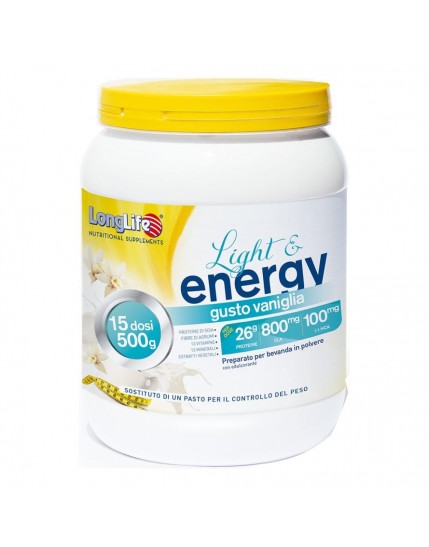 LongLife Light & ENERGY gusto vaniglia 500g