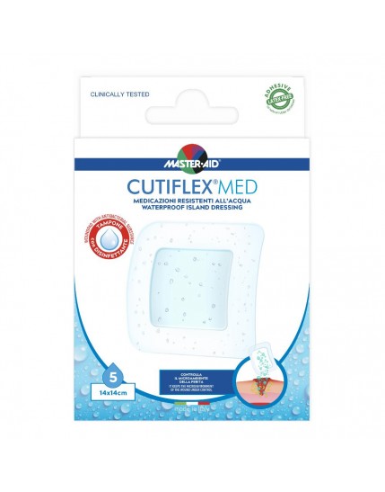 M-aid Cutiflex Med 14x14 5p