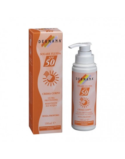 Humana Dermana Solare Fluida SPF50 100ml