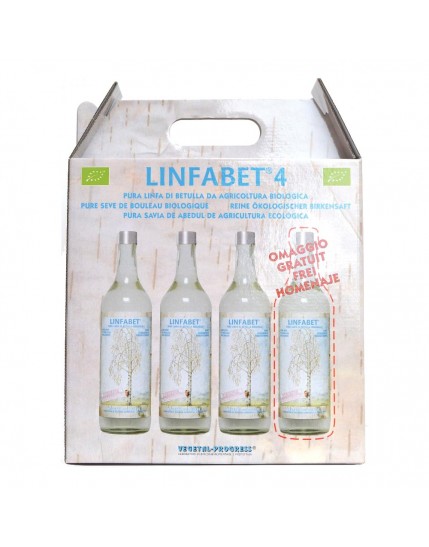 Linfabet 4 Bottiglie Alla Betulla 2800ml