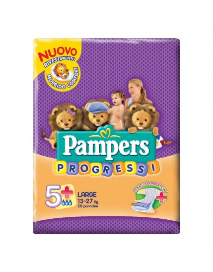 Pampers Progressi Play Time Large 20 pezzi
