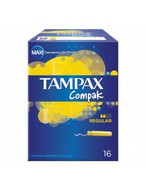 Tampax Compak Reg 16pz