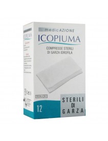 Icopiuma Garza Sterili 36x40cm 12 pezzi
