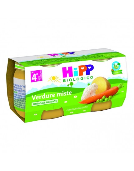 HIPP Omogeneizzato biologico Verdure Miste 2x80g