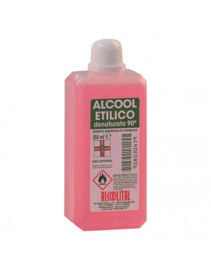 Alcool Etilico Denaturato 90% 250ml