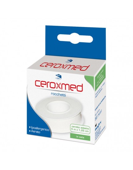 Ceroxmed Tex Cerotto Colore Rosa 5mx1,25m 1 Rocchetto 