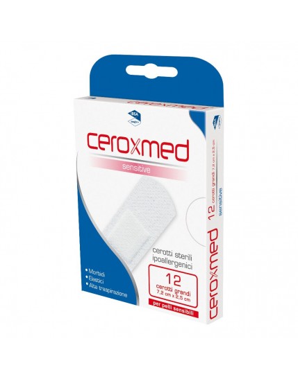 Ceroxmed Flex Sensitive Grande 7,2cmx2,5cm 12 pezzi