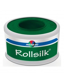 Master-aid Rollsilk  Cerotto In Seta Artificiale Bianco 5mx1,25cm