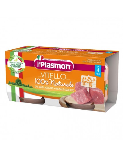 Plasmon Omog Vitello 80gx2pz