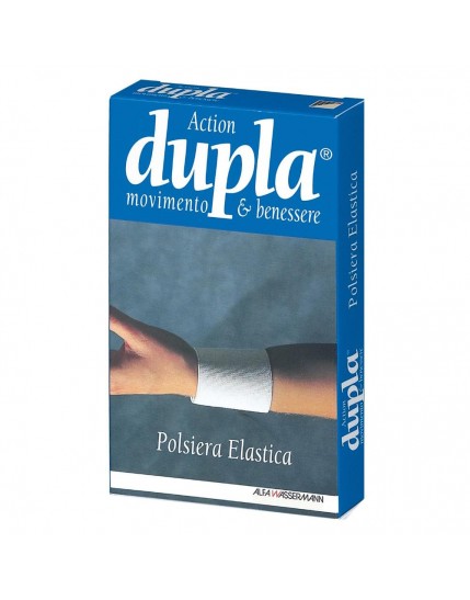 DUPLA Polsiera Elast.Bianca M