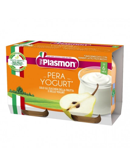 PLASMON Dessert Yog.Pera2x120g