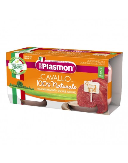 Plasmon Omog Cavallo 80gx2pz