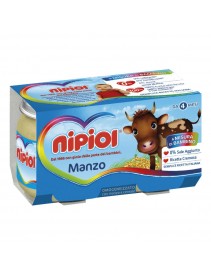 OMO NIPIOL Manzo 2x120g