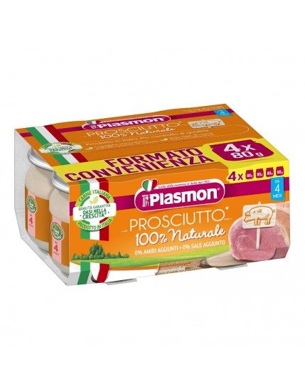 Plasmon Omogeneizzato Prosciutto 4x80g