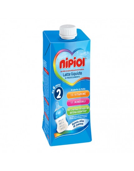 Nipiol 2 Latte Liquido 500ml