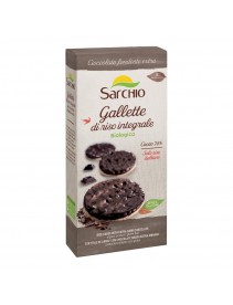 Sarchio Gallette di RIso con Cioccolato Fondente Extra 100g