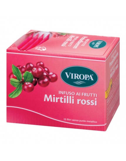 Viropa Infuso Mirtilli Rossi Bio 15 Bustine