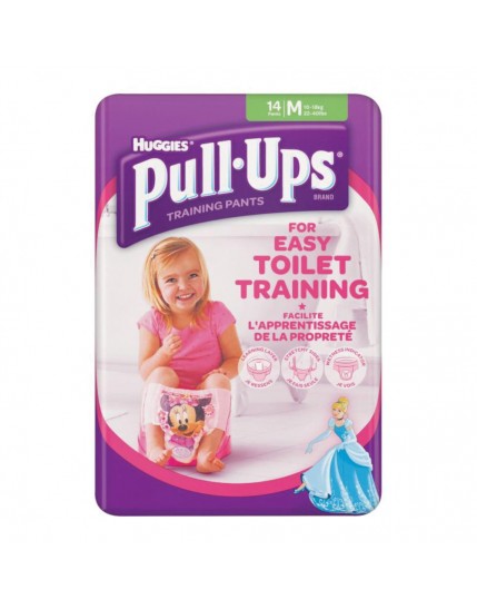 Huggies Pull Ups Girl12/18 14p