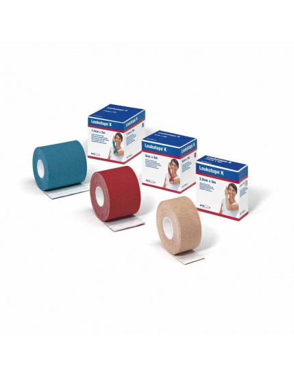 LEUKOTAPE K 7,5cmx5mt Blu