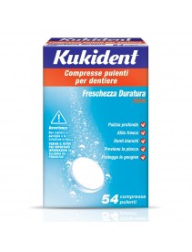 Kukident Cleanser Fresh Freschezza duratura 54 Compresse