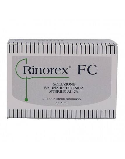 Rinorex FC Soluzione Salina Ipertonica 30 fiale Sterili 5ml