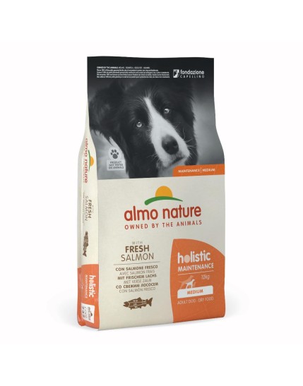 ALMO DOG HOLISTIC M 12 KG SALM