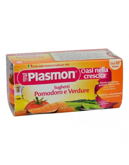 PLASMON Sugh.Pom+Verdure 2x80g