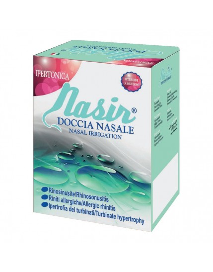 Nasir Lavaggio Nasale Soluzione Ipertonica 8 sacche 250 ml + 1 blister