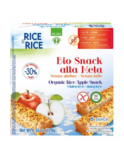 R&R Snack Riso Mela 6x21g