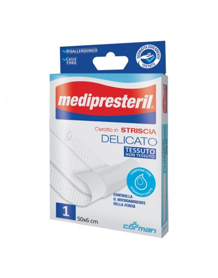 MediPresteril Cerotti Assortiti Delicato In Striscia 6x50cm