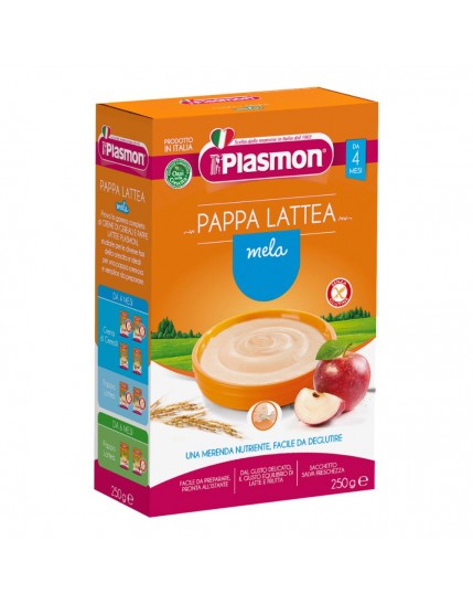 Plasmon Pappa Lattea Mela Confezione Da 250g