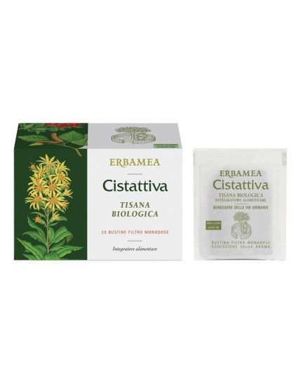 Erbamea Cistattiva Tisana Biologica 20 Bustine